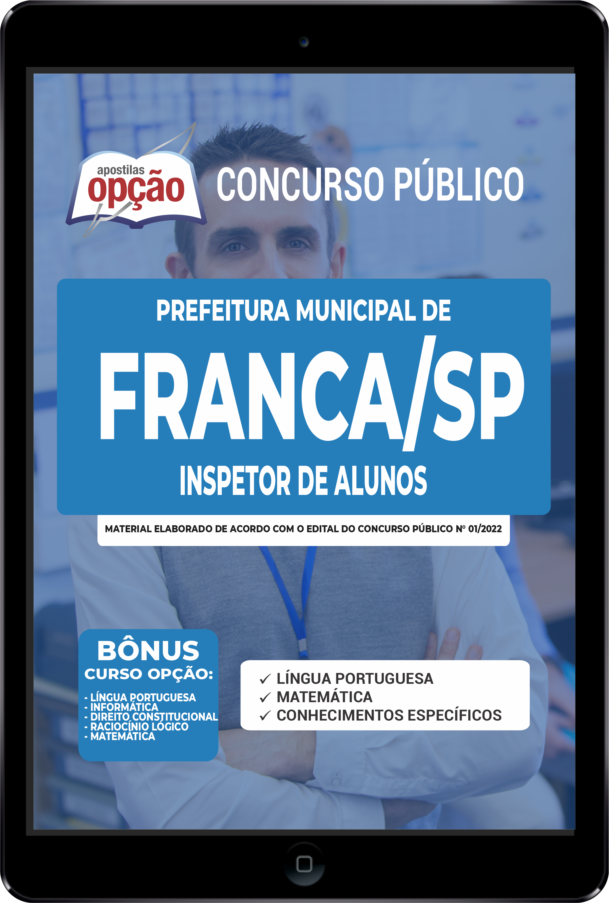 Apostila Prefeitura de Franca - SP PDF - Inspetor de Alunos 2022