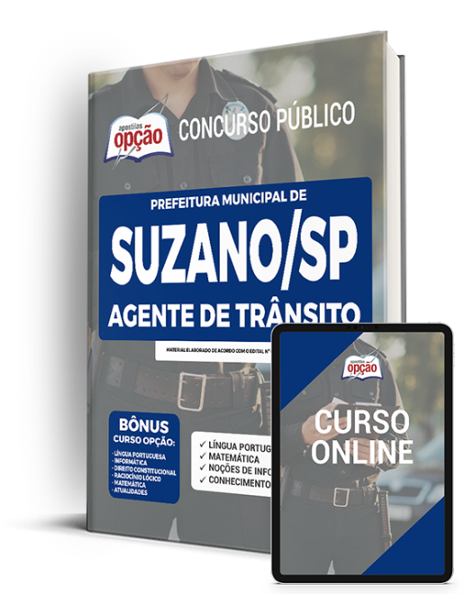 Apostila Prefeitura de Suzano - SP 2022 - Agente de Trânsito