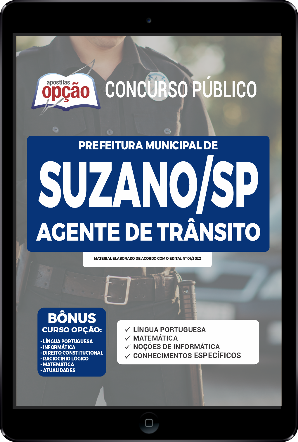Apostila Prefeitura de Suzano - SP PDF - Agente de Trânsito 2022