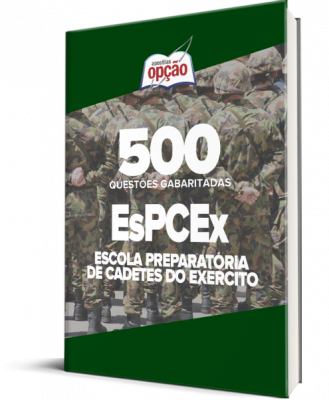 Caderno ESPCEX - 500 Questões Gabaritadas