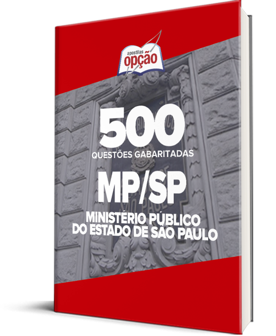 Caderno MP-SP - 500 Questões Gabaritadas - Concursos 2022