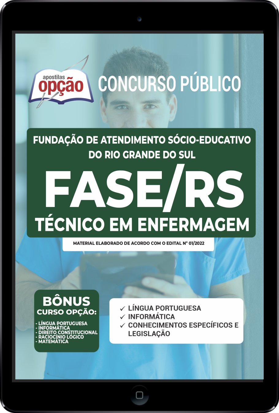 Apostila FASE-RS em PDF - Técnico em Enfermagem 2022