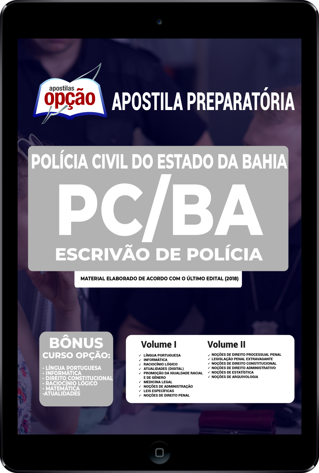 Apostila PC-BA em PDF - Escrivão de Polícia 2022