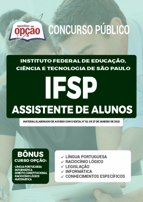 Apostila IFSP - Assistente de Alunos