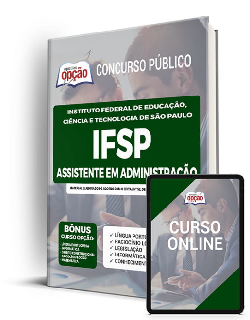 Apostila IFSP 2022 - Assistente em Administração