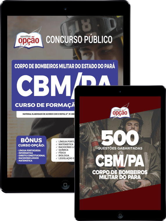 Combo CBM-PA - Curso de Formação de Praças