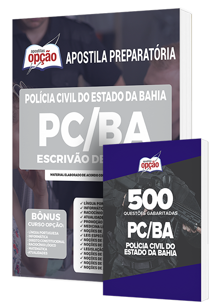 Combo Impresso PC-BA - Escrivão de Polícia