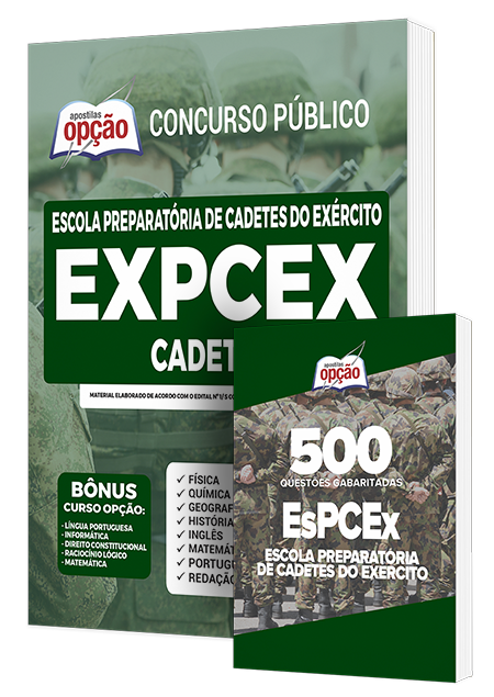 Combo Impresso EsPCEx - Cadetes