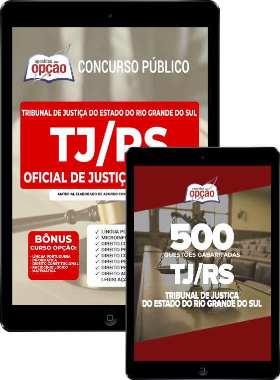 Combo TJ-RS - Oficial de Justiça Estadual