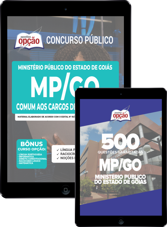 Combo MP-GO - Comum aos Cargos de Ensino Médio