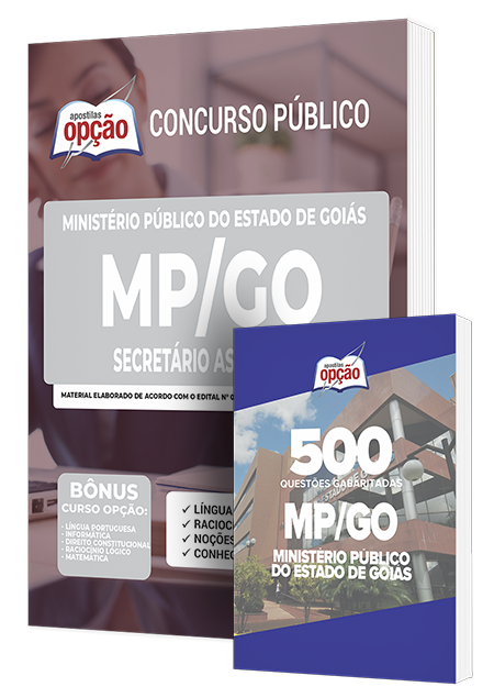 Combo Impresso MP-GO - Secretário Assistente