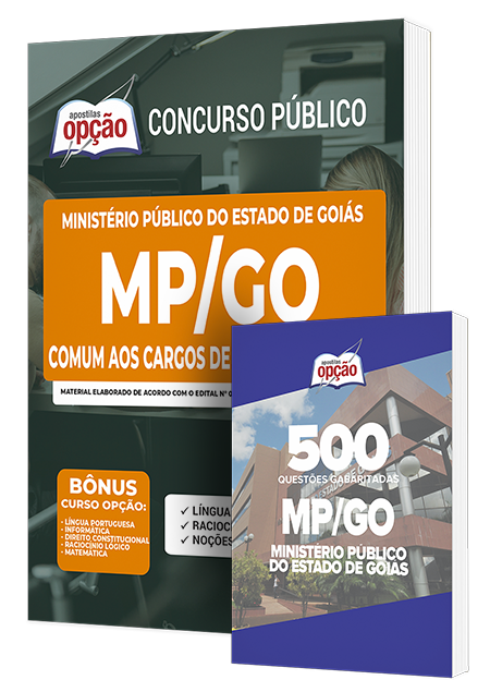 Combo Impresso MP-GO - Comum aos Cargos de Ensino Superior