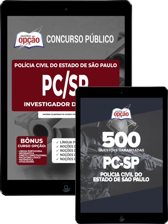 Combo PC-SP Investigador de Polícia