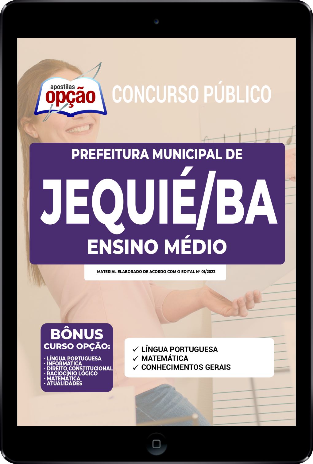 Apostila Prefeitura de Jequié - BA PDF - Ensino Médio 2022