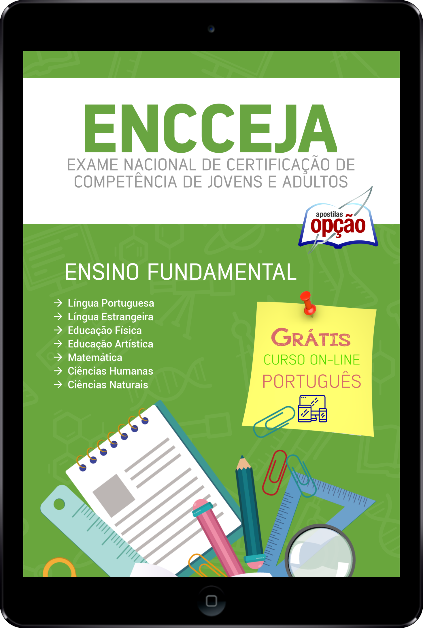 Apostila ENCCEJA PDF - Ensino Fundamental 2022