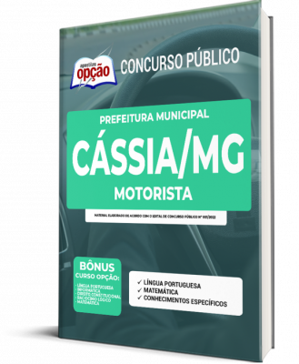 Apostila Prefeitura de Cássia - MG - Motorista