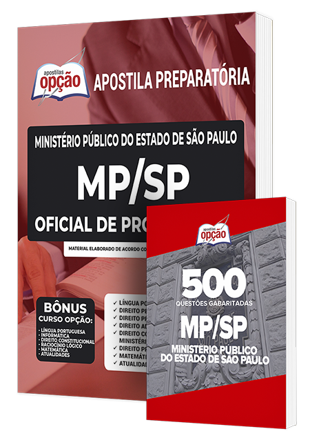 Combo Impresso MP-SP - Oficial de Promotoria I