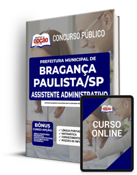 Apostila Prefeitura de Bragança Paulista SP 2022 - Assistente Adm