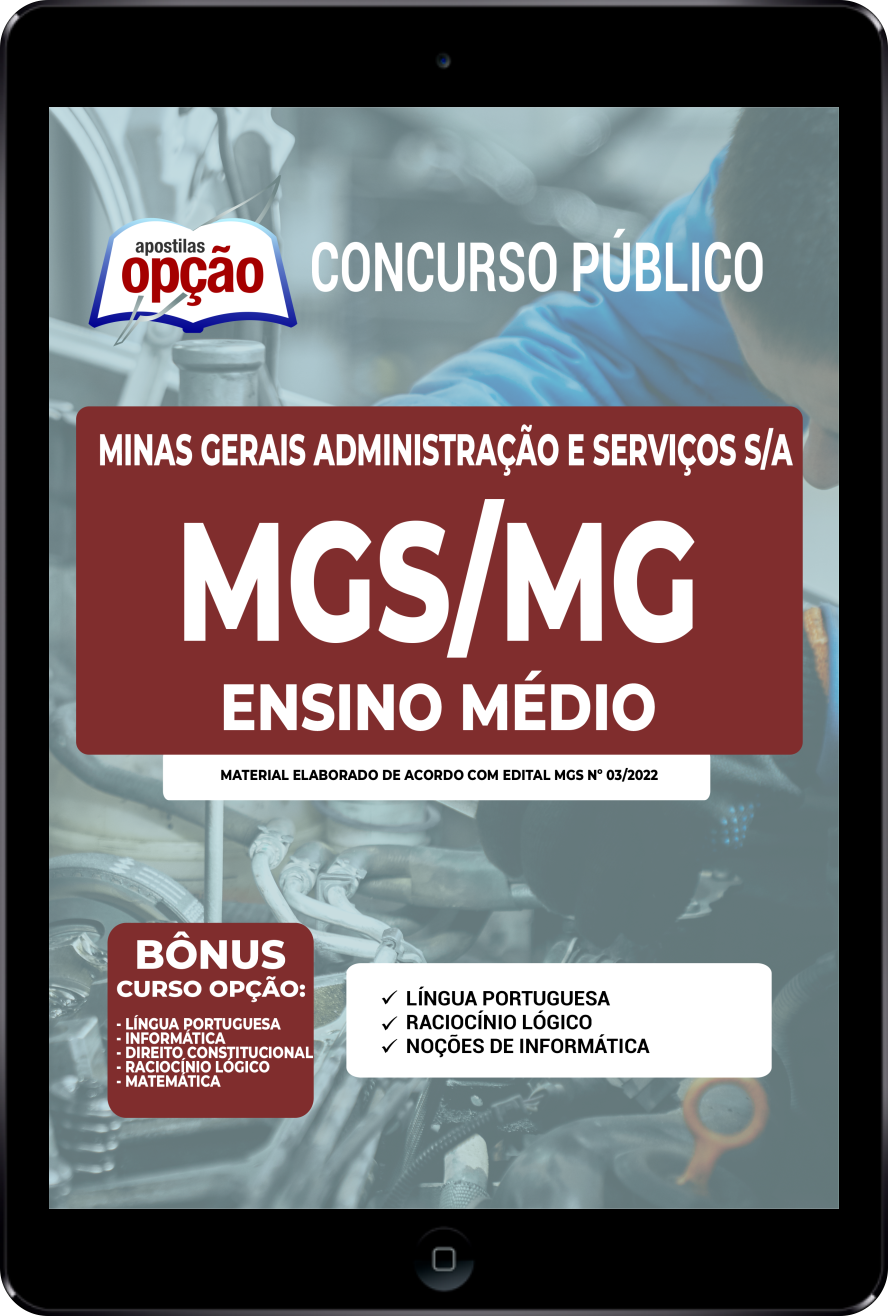 Apostila MGS-MG PDF - Ensino Médio 2022