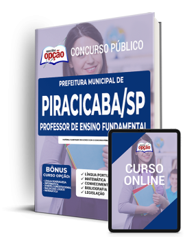 Apostila Prefeitura de Piracicaba - SP - Professor de Ensino Fundamental