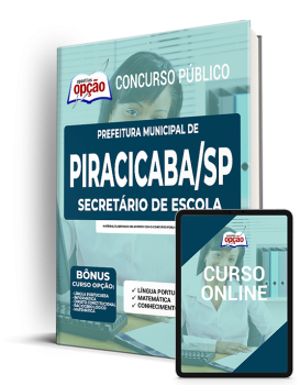 Apostila Prefeitura de Piracicaba - SP - Secretário de Escola