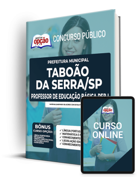 Apostila Prefeitura de Taboão da Serra - SP - Professor de Educação Básica PEB I