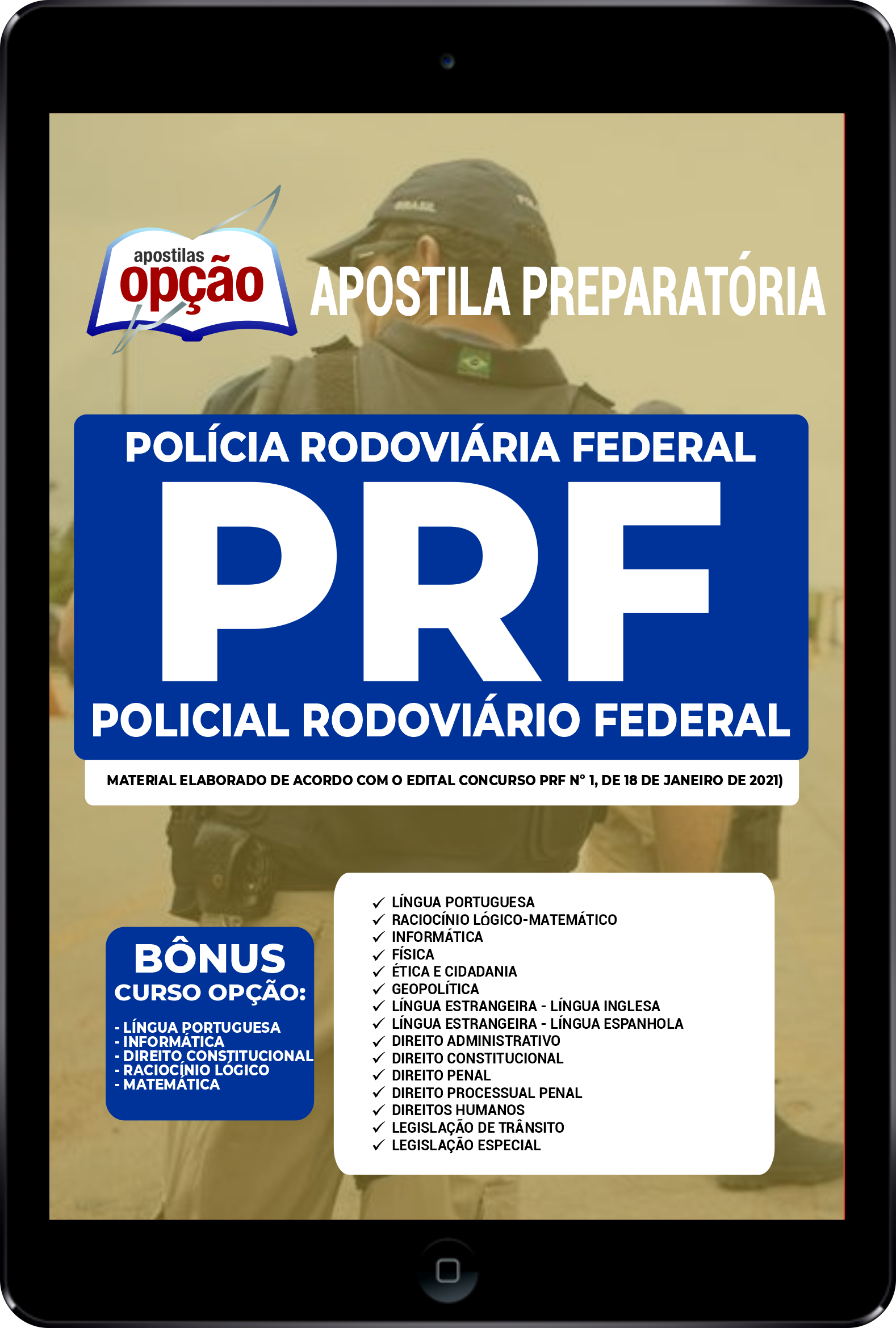 Apostila PRF em PDF Policial Rodoviário Federal 2022