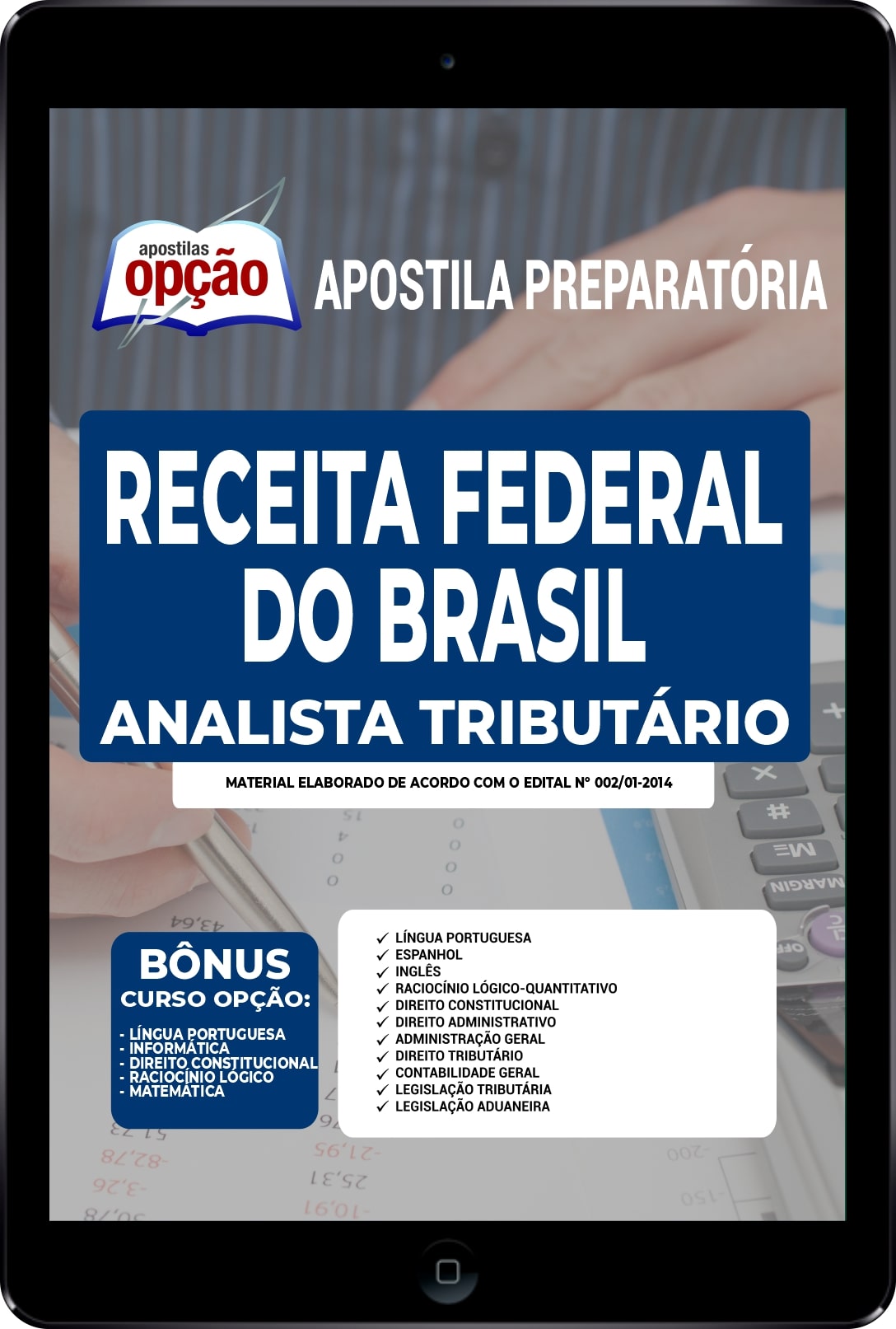 Apostila Receita Federal PDF Analista Tributário 2022