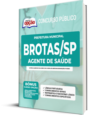 Apostila Prefeitura de Brotas - SP - Agente de Saúde