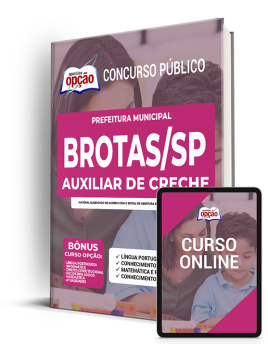 Apostila Prefeitura de Brotas - SP 2022 - Auxiliar de Creche