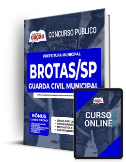 Apostila Prefeitura de Brotas - SP 2022 - Guarda Civil Municipal