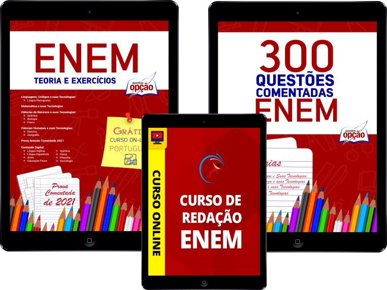 Combo ENEM + Curso de Redação