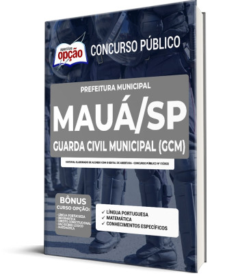 Apostila Prefeitura de Mauá - SP - Guarda Civil Municipal (GCM)