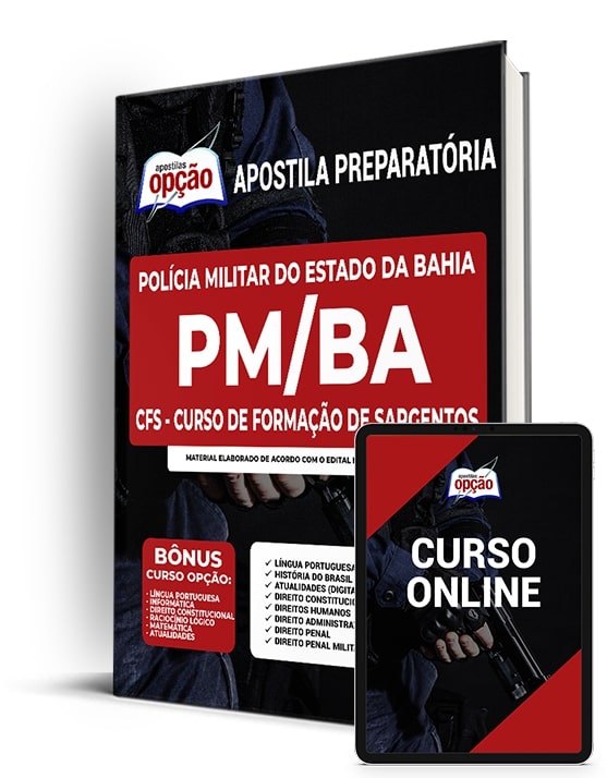 Apostila PM-BA 2022 - Curso de Formação de Sargentos (CFS)