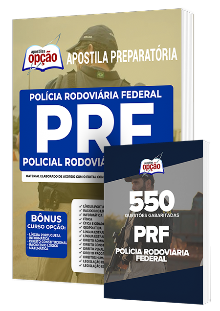 Combo Impresso PRF - Policial Rodoviário Federal