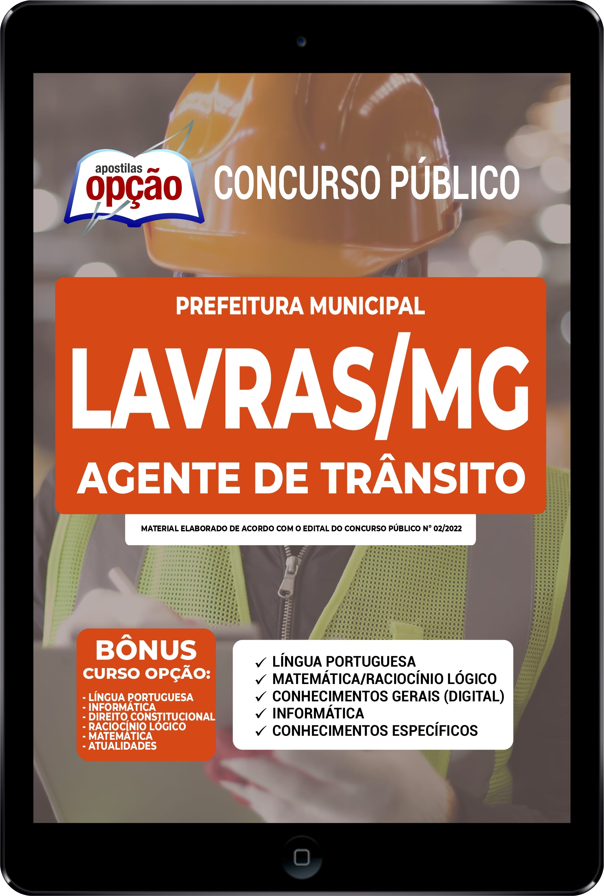 Apostila Prefeitura de Lavras - MG PDF - Agente de Transito 2022