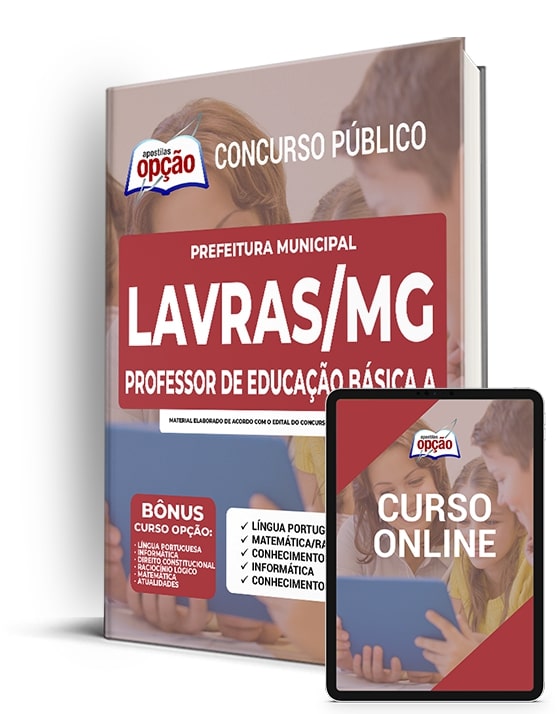 Apostila Prefeitura de Lavras - MG 2022 - Professor de Educação Básica