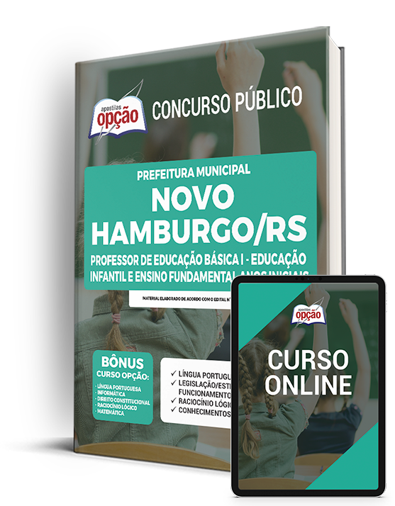 Apostila Prefeitura de Novo Hamburgo - RS 2022 - PEB I