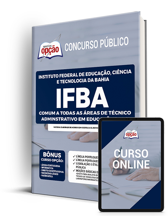 Apostila IFBA 2022 - Comum a Todas as Áreas de Técnico Administrativo