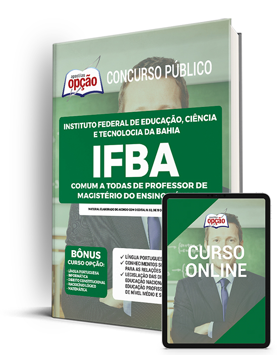 Apostila IFBA 2022 - Comum Professor de Magistério