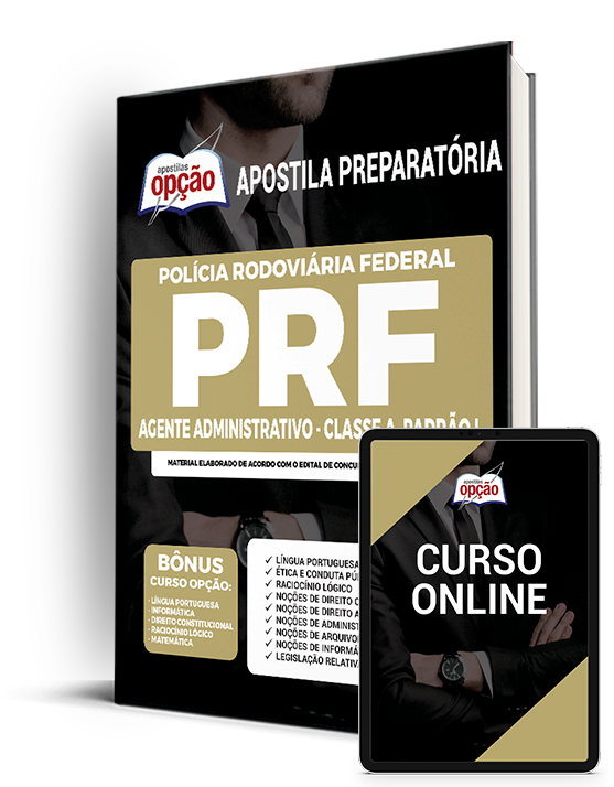 Apostila PRF 2022 - Ag Admin – Classe A, Padrão I