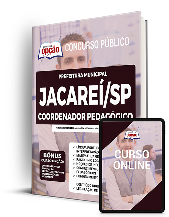 Apostila Prefeitura de Jacareí - SP 2022 - Coordenador Pedagógico