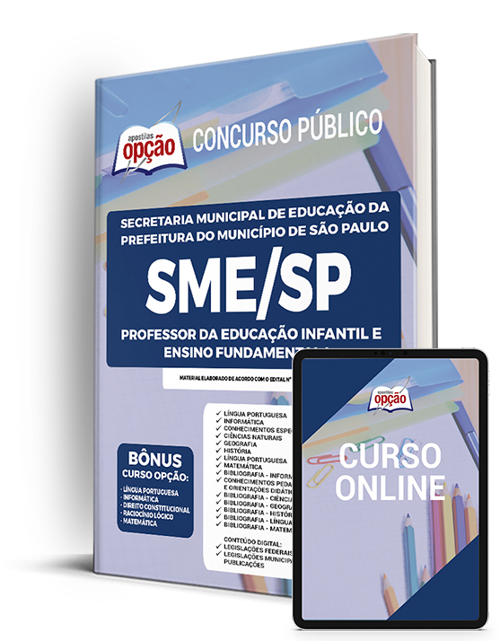 Apostila SME-SP 2022 Professor Ed Infantil/Fundamental I