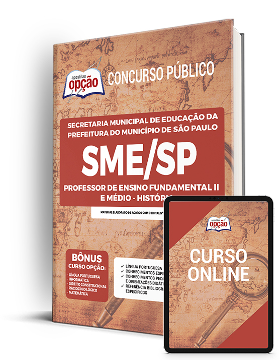 Apostila SME-SP 2022 Professor de Ensino Fund II e Médio - História