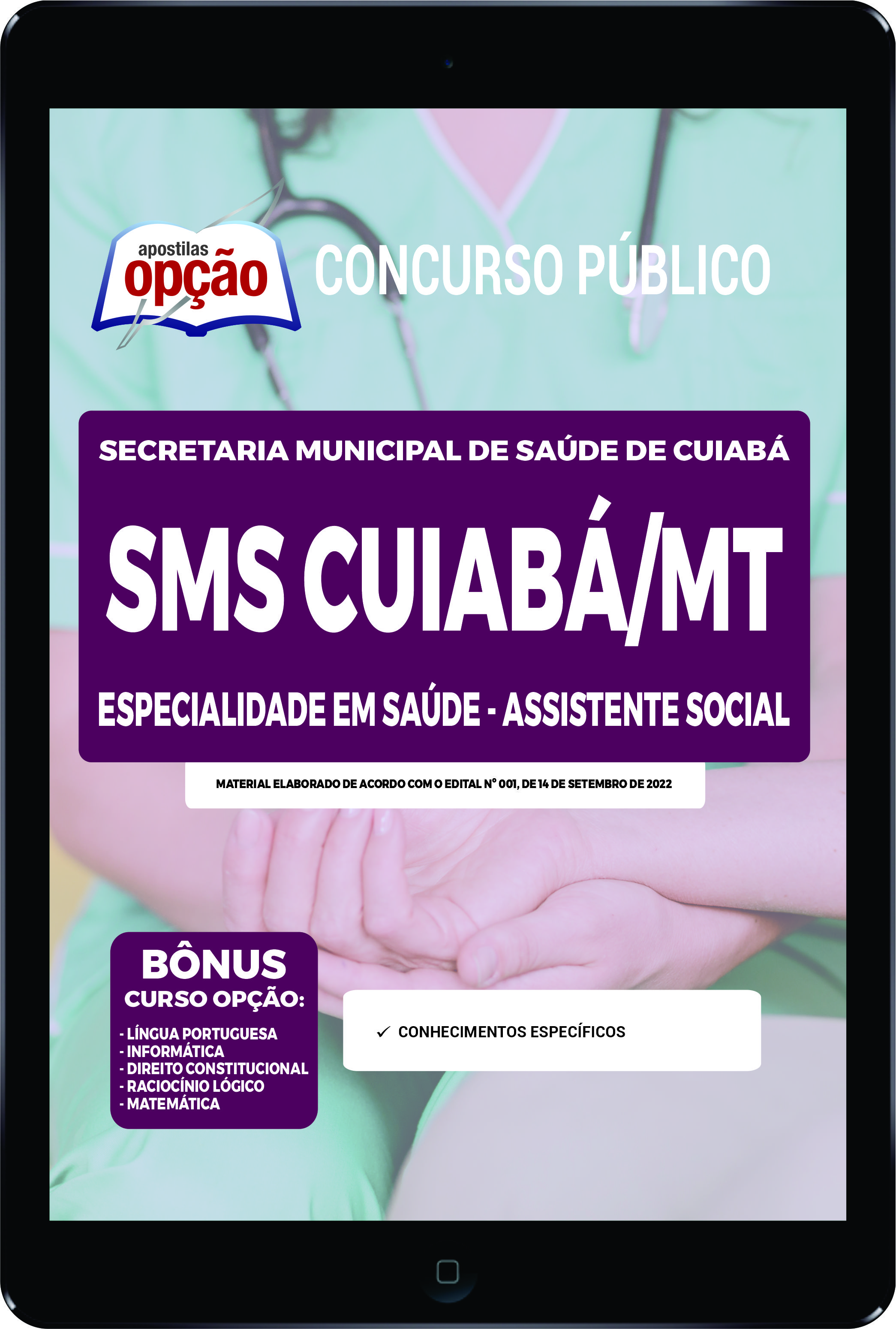 Apostila SMS Cuiabá - MT PDF - Assistente Social 2022