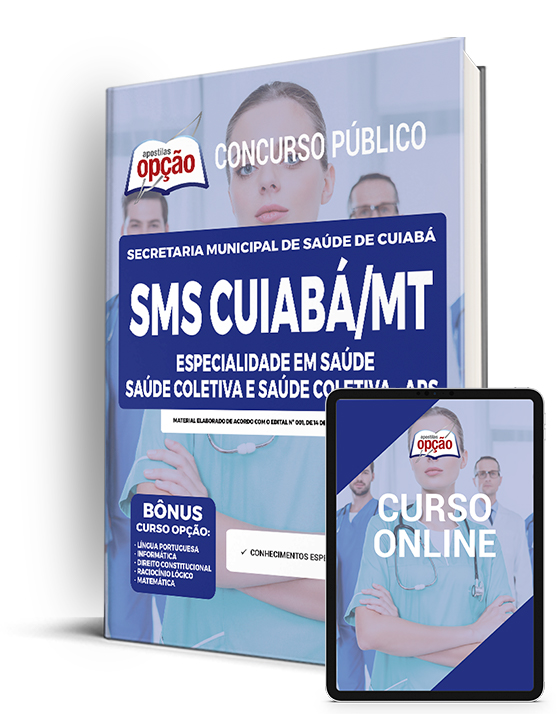 Apostila SMS Cuiabá - MT 2022 - Saúde Coletiva