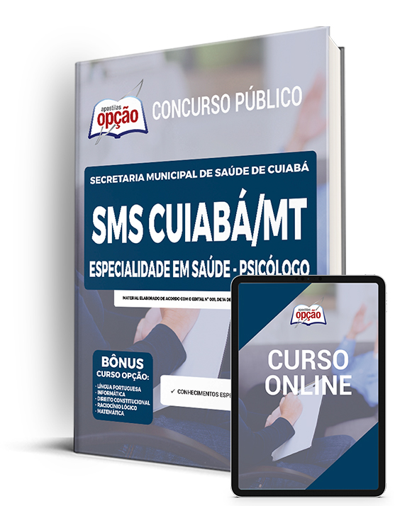 Apostila SMS Cuiabá - MT 2022 - Psicólogo