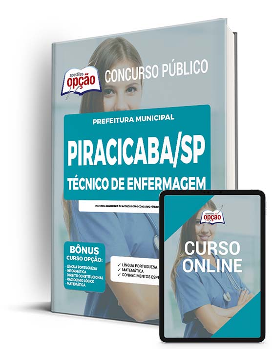 Apostila Prefeitura de Piracicaba - SP 2022 - Técnico de Enfermagem