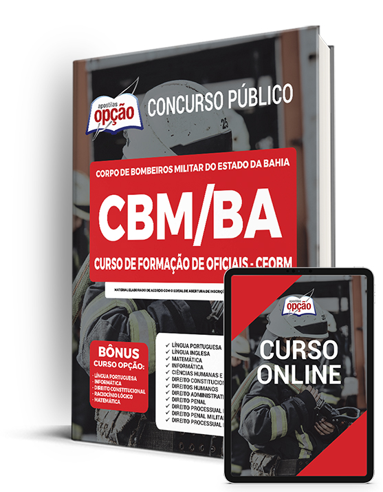 Apostila CBM-BA 2022 - Curso de Formação de Oficiais - CFOBM