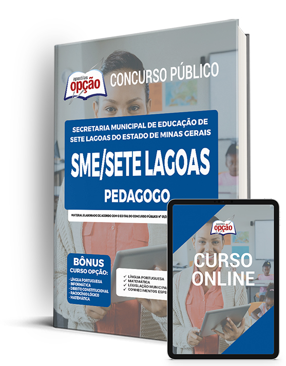 Apostila SME Sete Lagoas - MG 2022 - Pedagogo